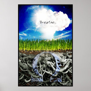 Vape Breathe Poster