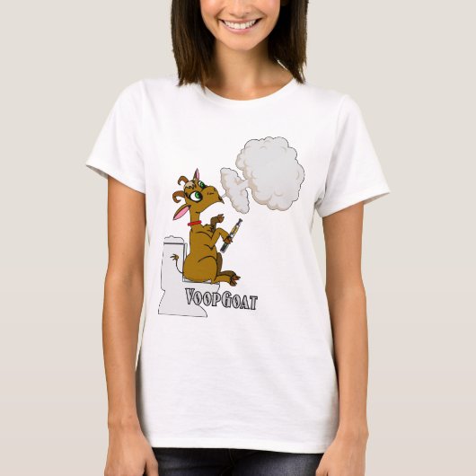 Vape | Funny Vaping VoopGoat von VapeGoat™ T-Shirt (Vorderseite)
