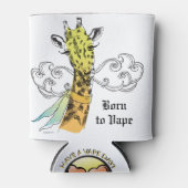 VAPE | Geboren zu Vape Giraffe von VapeGoat™ Dosenkühler (Vorderseite)