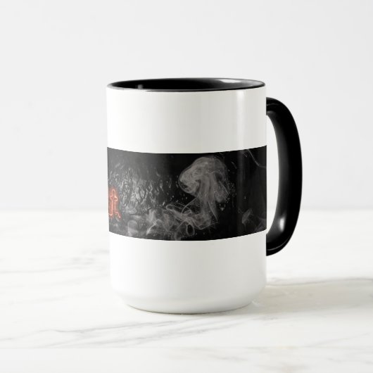 Vape Grube - Fahne - Tasse (VorderseiteRechts)