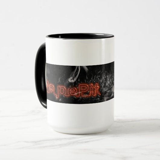 Vape Grube - Fahne - Tasse (Vorderseite Links)