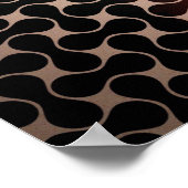 Vape Heart Retro Premium Posters Poster (Ecke)