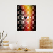 Vape Heart Retro Premium Posters Poster (Küche)