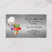 VAPE | Hookah Silver Business Social Media Visitenkarte (Vorderseite)