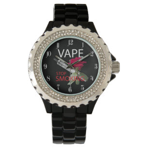 Vape. Hör auf zu rauchen Armbanduhr
