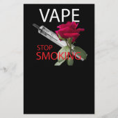 Vape. Hör auf zu rauchen Flyer (Hinten)