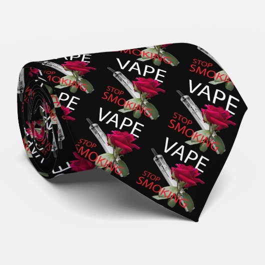 Vape. Hör auf zu rauchen Krawatte (Gerollt)