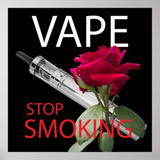 Vape. Hör auf zu rauchen Poster (Vorne)