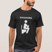 Vape Kack Funny Vooping Vaping Kackend T Shirt (Vorderseite)