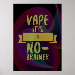 Vape Kinderspiel-Prämien-Plakat Poster