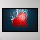 Vape Liebe Poster (Vorne)