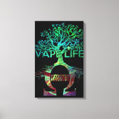 Vape Life Leinwand (Vorderseite)