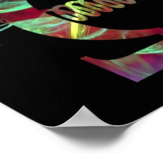 Vape Life Poster Black BG (Ecke)