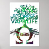 Vape Life Poster White BG (Vorne)