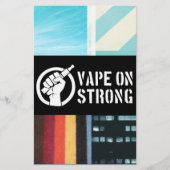 Vape on Strong Flyer (Vorne)