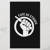 Vape on Strong Flyer (Hinten)