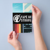 Vape on Strong Flyer (Handgriff)