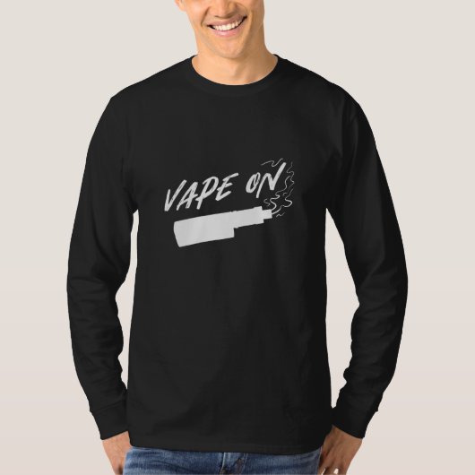 Vape on Vape Seller T-Shirt (Vorderseite)