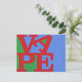Vape Postkarte (Stehend Vorderseite)