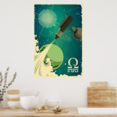 Vape-Rakete - Widerstand ist zwecklos Poster (Küche)