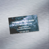 Vape Rauch-Geschäft Magnetische Visitenkarte (Beispiel)