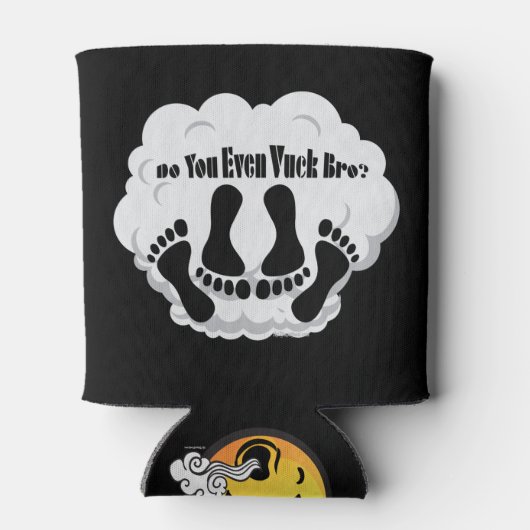 VAPE | Selbst Vuck Bro von VapeGoat™ Dosenkühler (Rückseite)