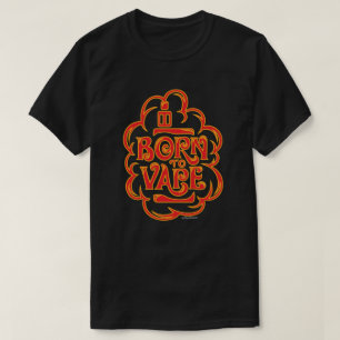 VAPE-Shirt   Geboren zu Vape Red DARK VapeGoat™ T-Shirt