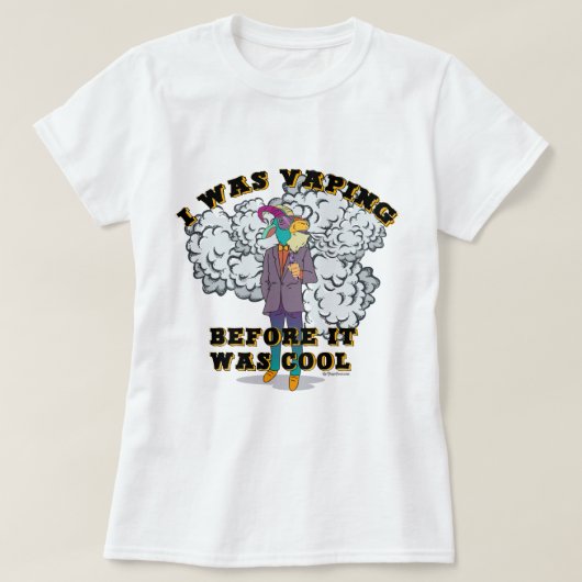 VAPE-Shirt | Vaping, bevor es Cool war VapeGoat™ T-Shirt (Design vorne)