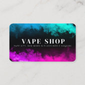 Vape Shop Business Card Visitenkarte (Vorderseite)