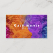 Vape Shop Business Card Visitenkarte (Vorderseite)