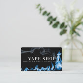 Vape Shop Business Card Visitenkarte (Stehend Vorderseite)