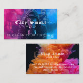 Vape Shop Business Rabattkarte Visitenkarte (Vorne/Hinten)