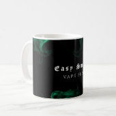 Vape Shop Green Business Kaffeetasse (Vorderseite Links)