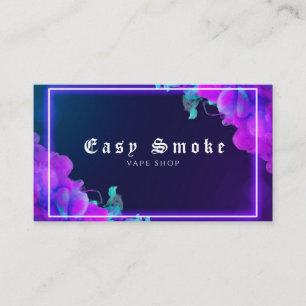 Vape Shop Neon becomes Visitenkarte