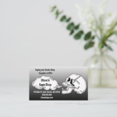 Vape Shop Visitenkarte (Stehend Vorderseite)