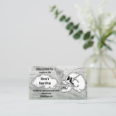 Vape Shop Visitenkarte (Stehend Vorderseite)