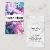 Vape Shop Zigarette Visitenkarte (Vorne/Hinten)
