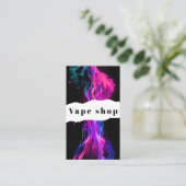Vape Shop Zigarette Visitenkarte (Stehend Vorderseite)