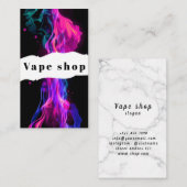 Vape Shop Zigarette Visitenkarte (Vorne/Hinten)