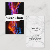 Vape Shop Zigarette Visitenkarte (Vorne/Hinten)