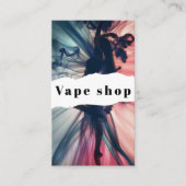 Vape Shop Zigarette Visitenkarte (Vorderseite)