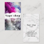 Vape Shop Zigarette Visitenkarte (Vorne/Hinten)