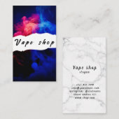 Vape Shop Zigarette Visitenkarte (Vorne/Hinten)