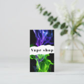 Vape Shop Zigarette Visitenkarte (Stehend Vorderseite)