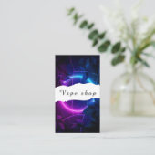 Vape Shop Zigarette Visitenkarte (Stehend Vorderseite)