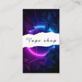 Vape Shop Zigarette Visitenkarte (Vorderseite)