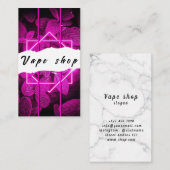 Vape Shop Zigarette Visitenkarte (Vorne/Hinten)