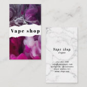 Vape Shop Zigarette Visitenkarte (Vorne/Hinten)