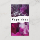 Vape Shop Zigarette Visitenkarte (Vorderseite)