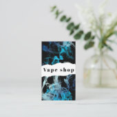 Vape Shop Zigarette Visitenkarte (Stehend Vorderseite)